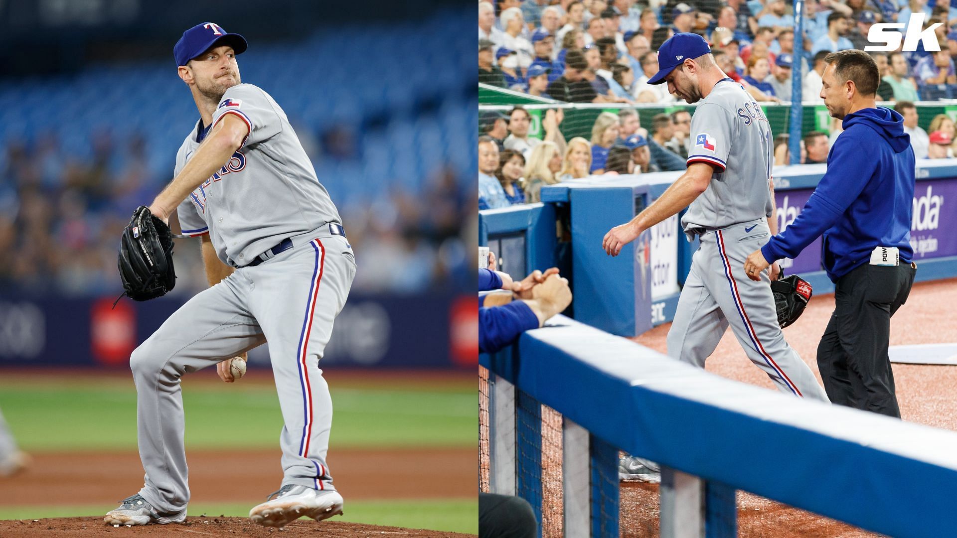 Max Scherzer laments early exit due to tricep injury amid underwhelming stretch for Rangers. 