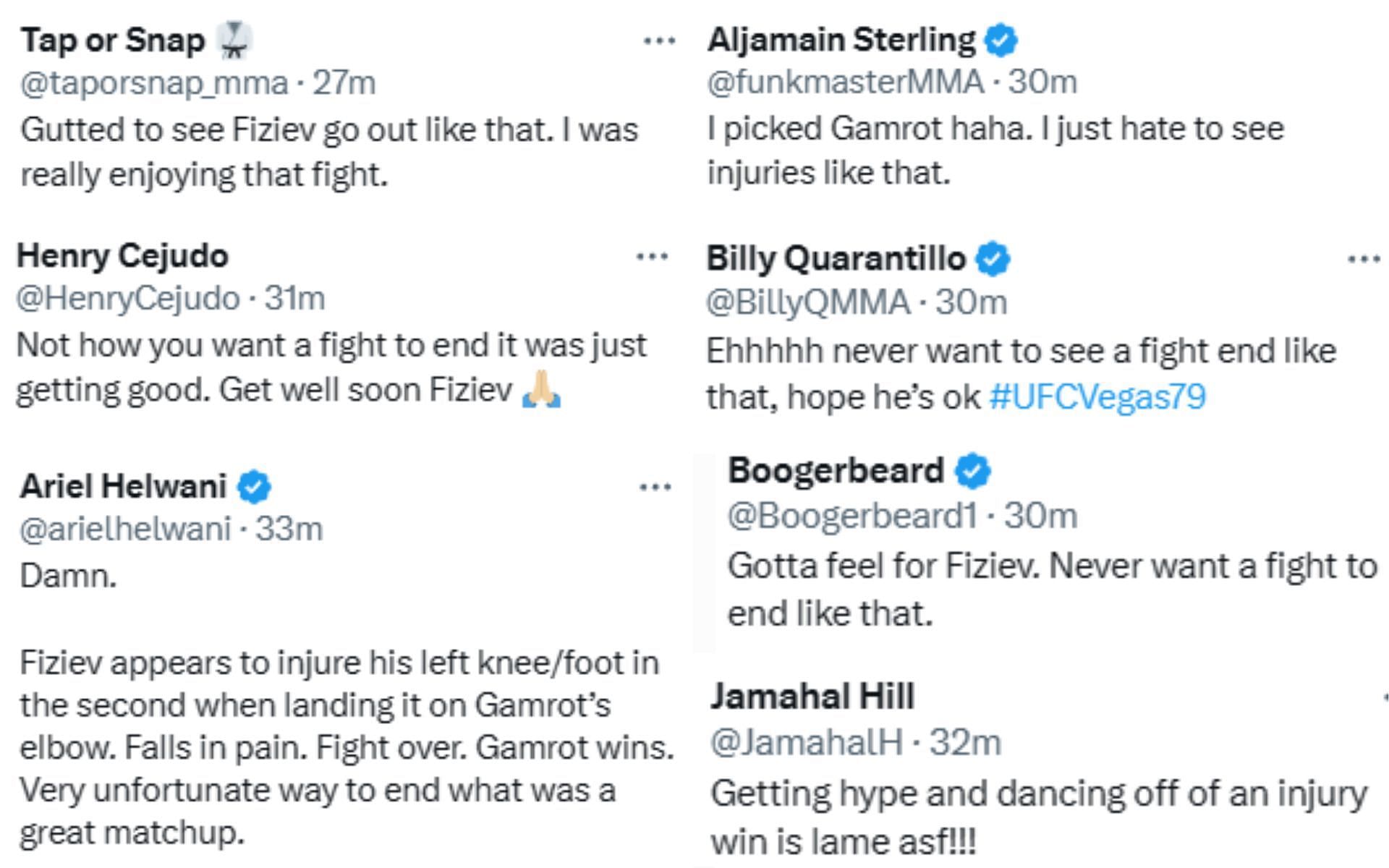 Fan reactions to Fiziev&#039;s loss