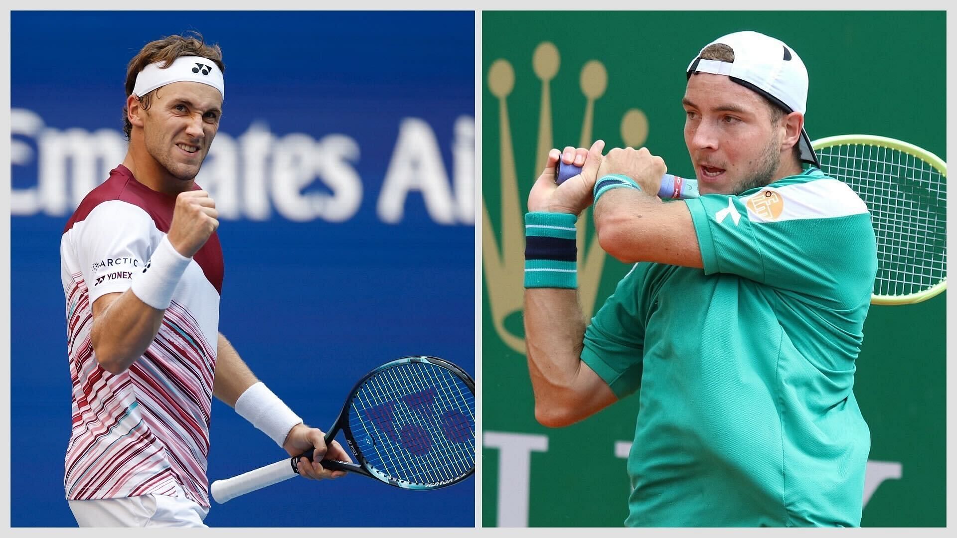 Casper Ruud vs Jan-Lennard Struff is one of the first-round matches at the China Open