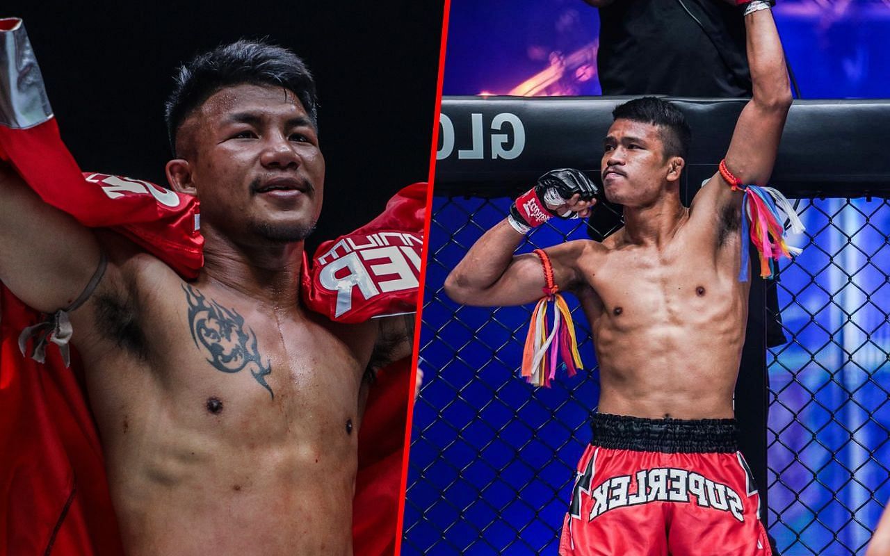 Rodtang Jitmuangnon and Superlek Kiatmoo9. [Image: ONE Championship]