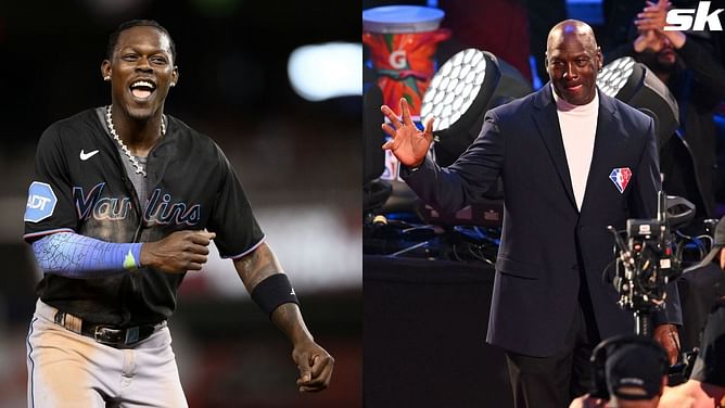 Miami Marlins star Jazz Chisholm Jr. shares incredible story of meeting NBA legend Michael Jordan: "One day make me want your autograph, kid"