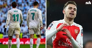 Aaron Ramsey names Cristiano Ronaldo and Gareth Bale in dream 5-a-side team