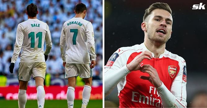 Aaron Ramsey names Cristiano Ronaldo and Gareth Bale in dream 5-a-side team
