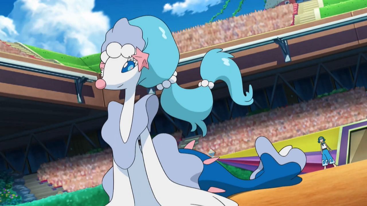 Primarina as seen in the anime (Image via The Pokemon Company)