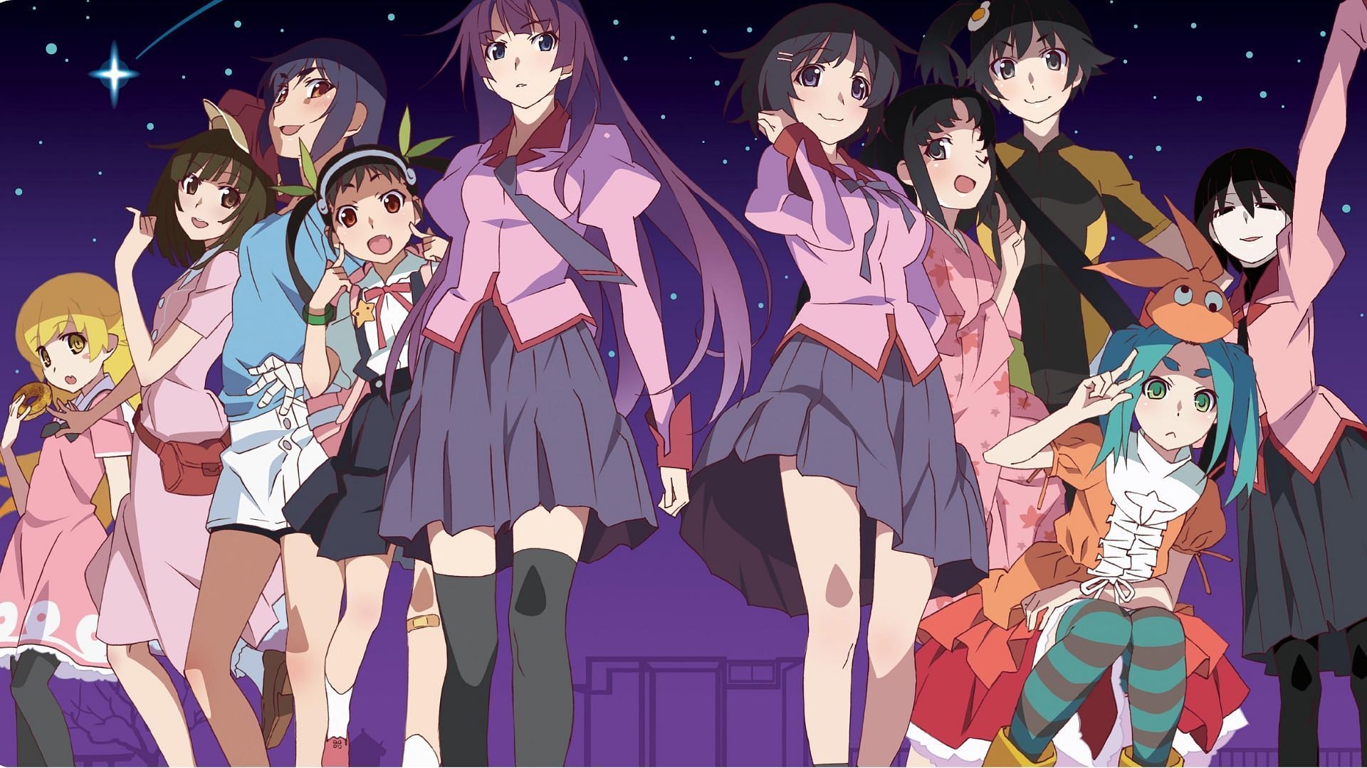 Monogatari Series (Image via Shift Studio)