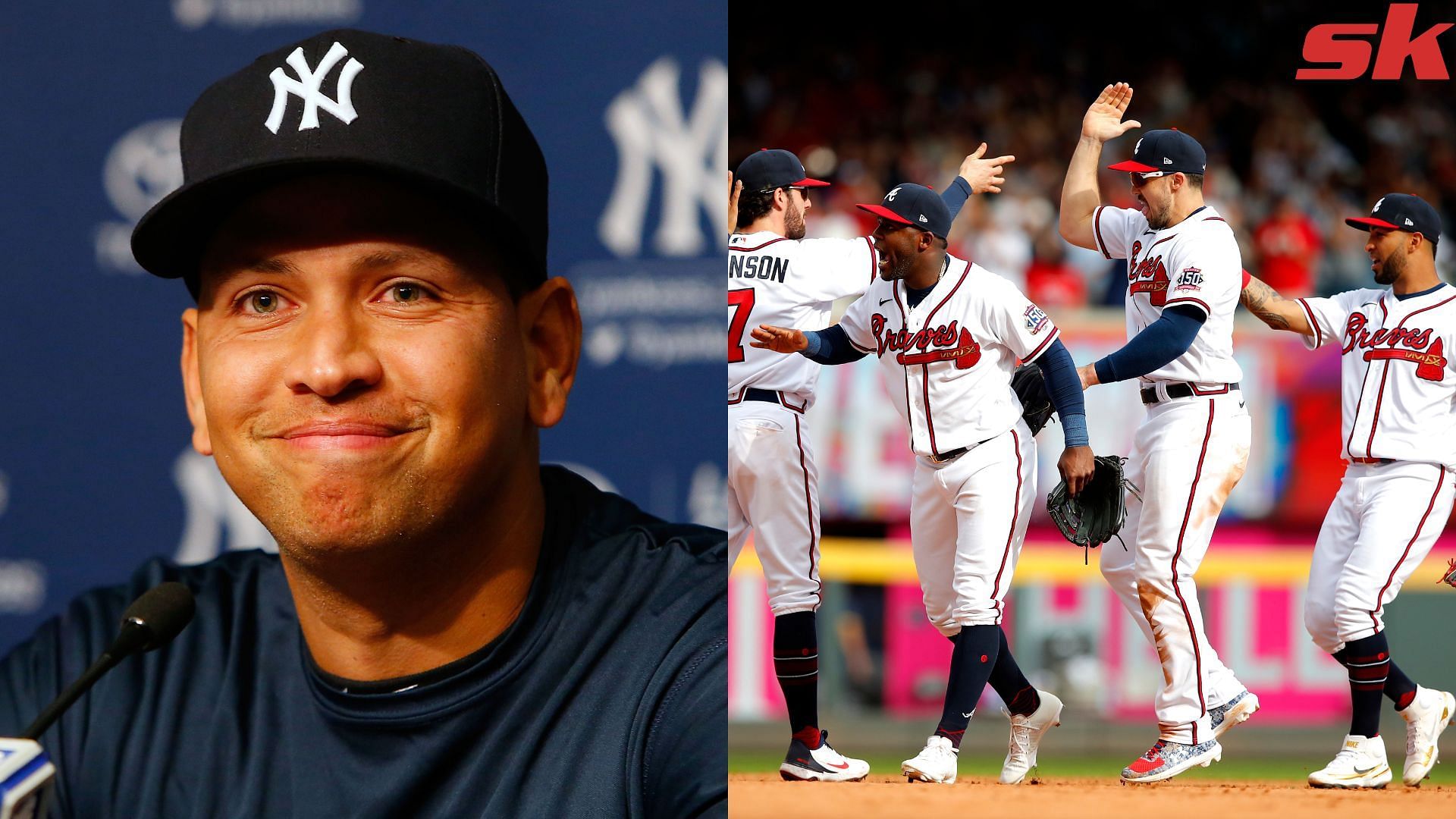 Alex Rodriguez asserts that the success of the Atlanta Braves can be attributed to batting averages