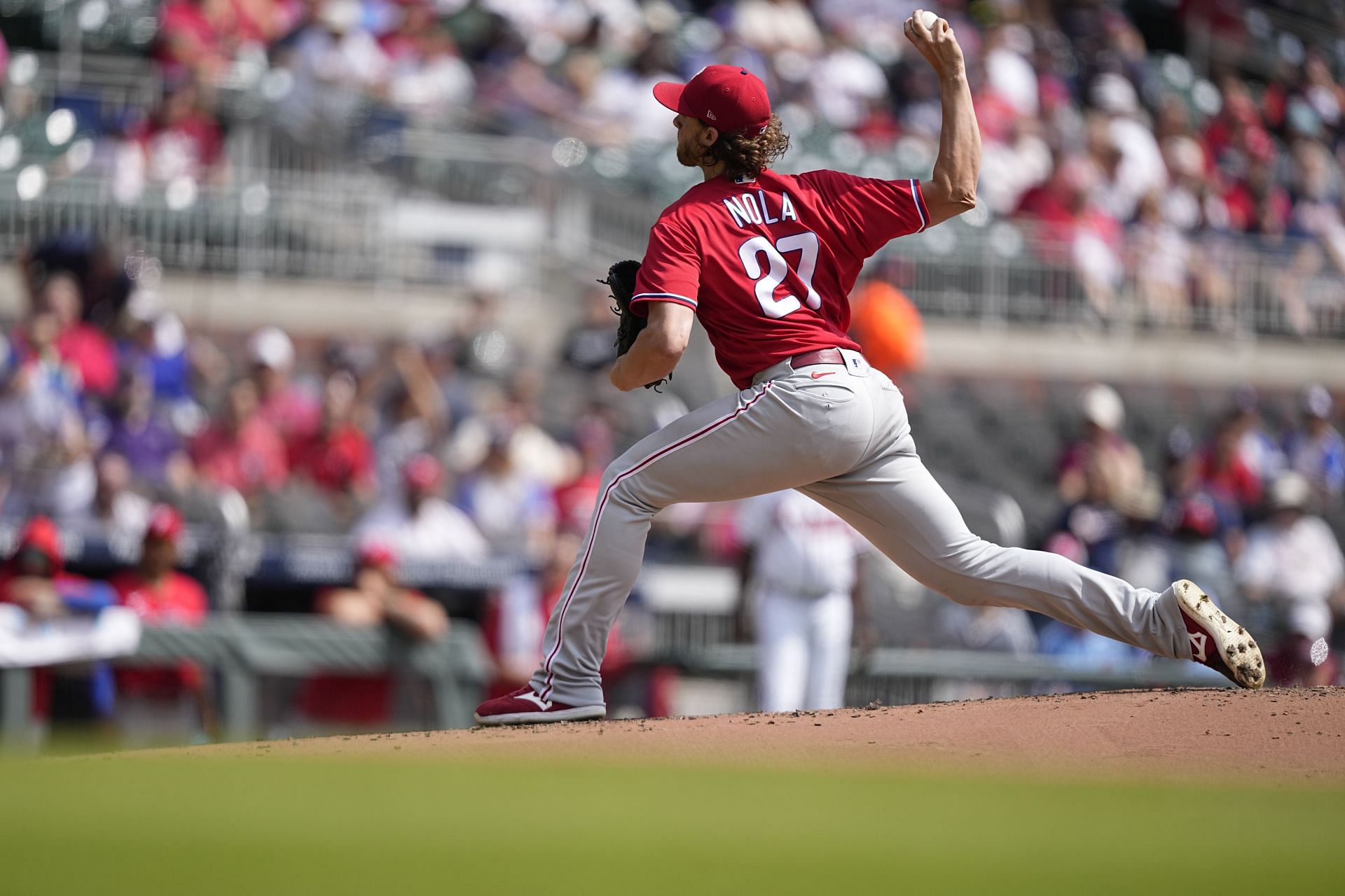 Phillies pitcher Aaron Nola