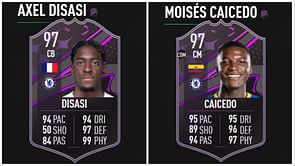 FIFA 23 Dynamic Duos Axel Disasi and Moises Caicedo SBC: How to complete, expected costs, and more