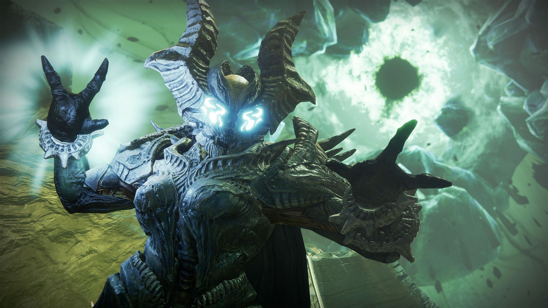 Ir Yut, the Deathsinger boss in Destiny 2 Crota