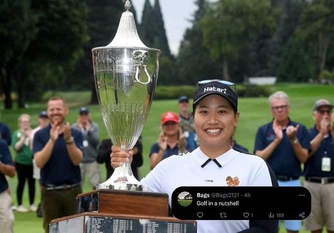 “Golf in a nutshell” – Fans react to Chanettee Wannasaen winning the Portland Classic after missing 9 cuts in her last 10 LPGA outings