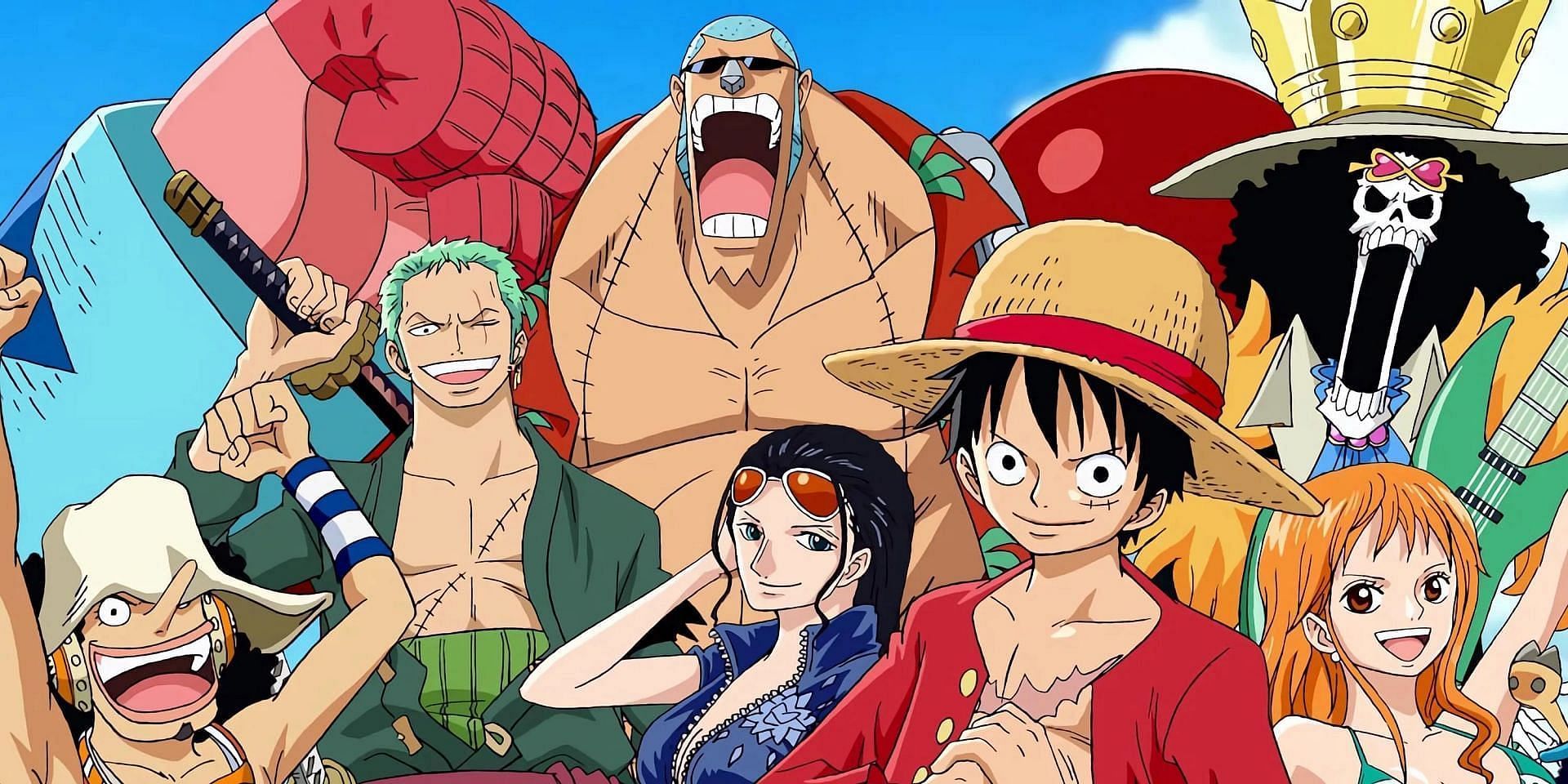 The Straw Hat Pirates (Image via Toei Animation)