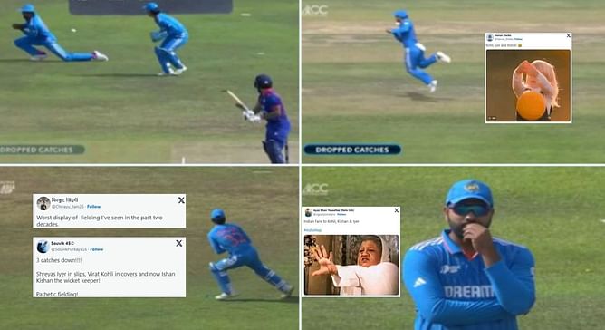 "Now no one will blame Kohli, Iyer, Kishan" - Fans react as India drop 3 sitters in IND vs NEP Asia Cup 2023 match