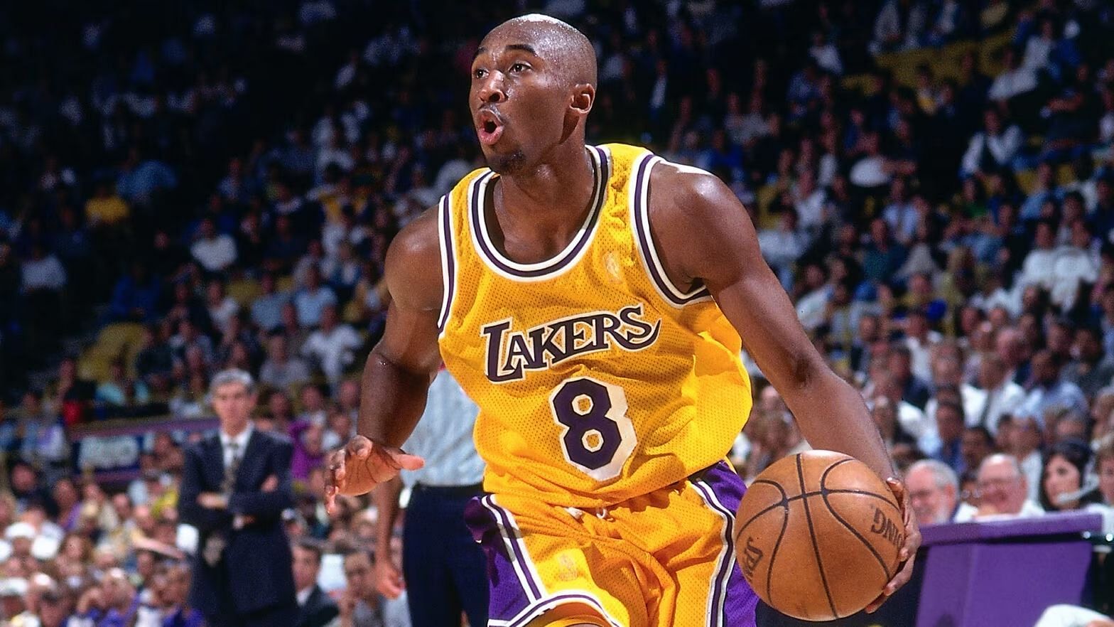 Rookie Kobe Bryant