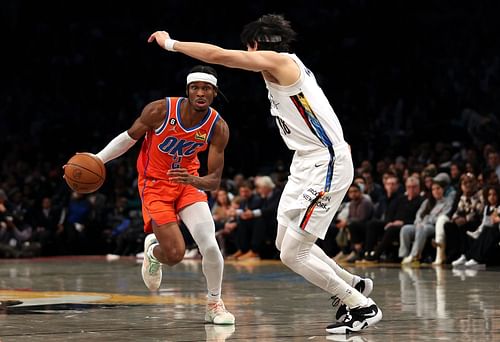 Shai Gilgeous-Alexander, Oklahoma City Thunder vs Brooklyn Nets