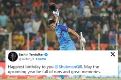 "Happy birthday to the Prince of world cricket" - Shubman Gill receives special wishes as he turns 24