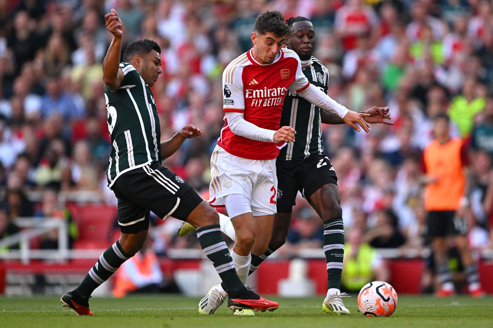 Kai Havertz for Arsenal (via Getty Images)