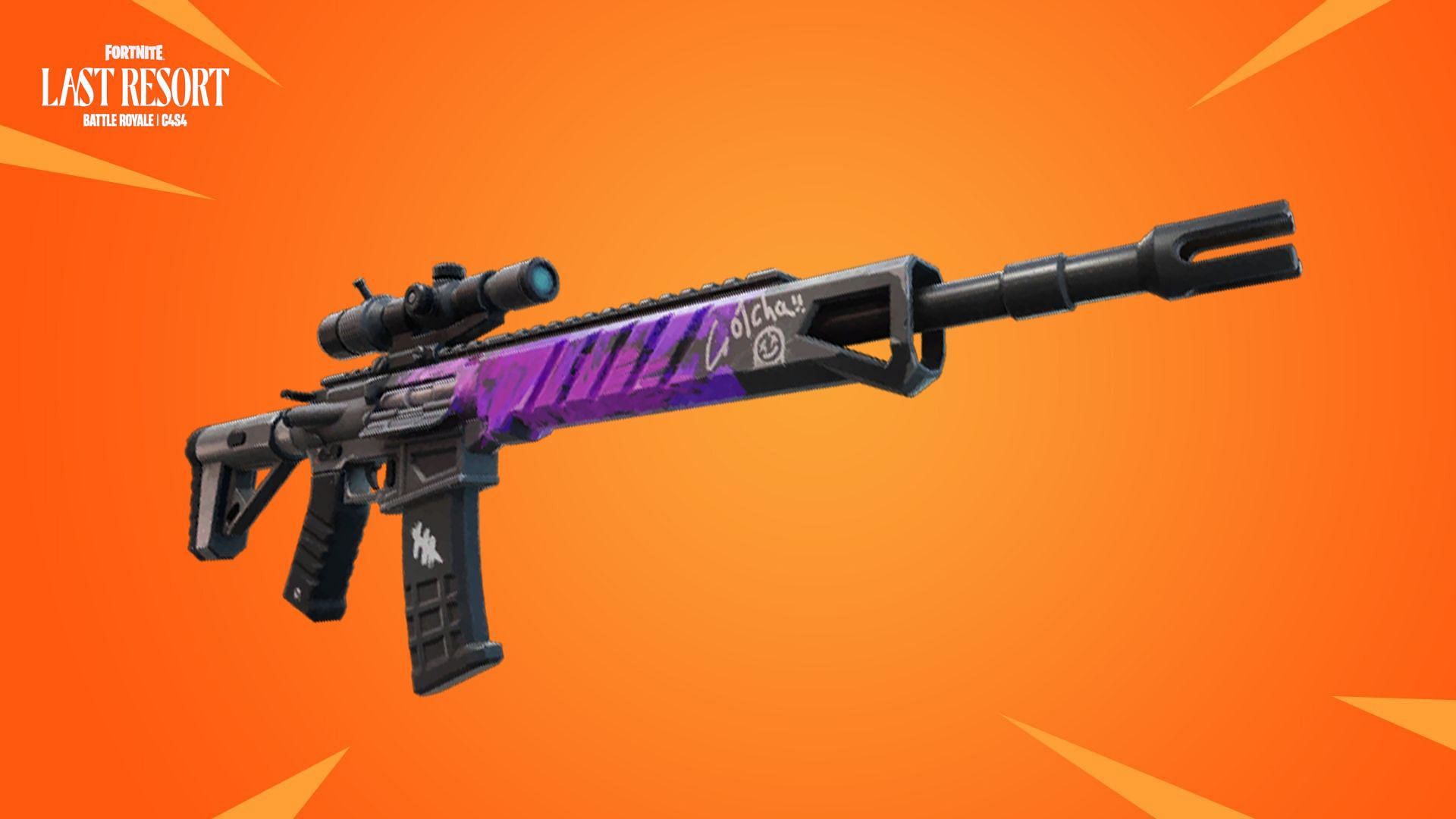 The Tactical DMR and Vampire Shotgun will be added to the loot pool soon (Image via Epic Games/Fortnite)