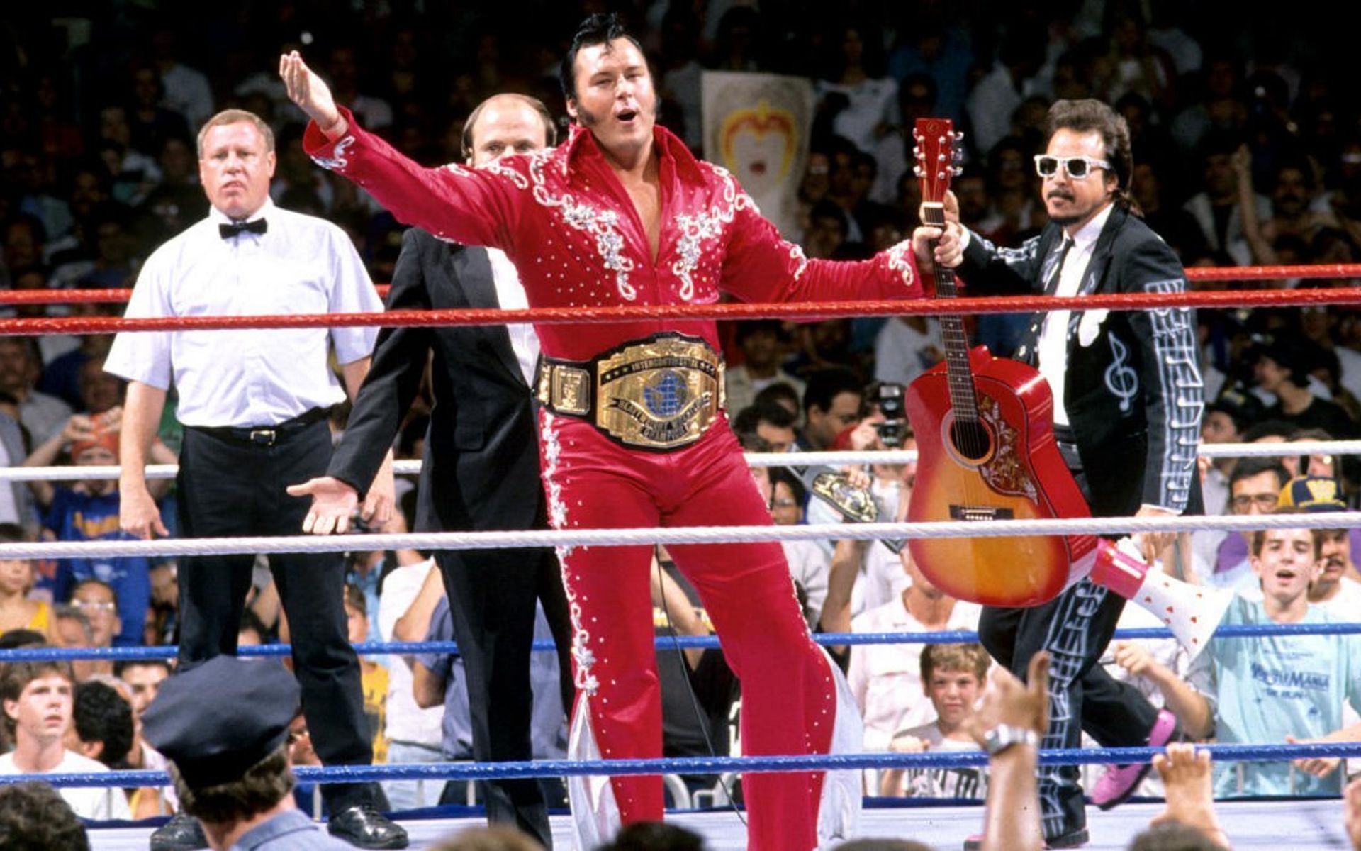 Shake, rattle, and roll...The Honky Tonk Man.