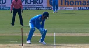 [Watch] KL Rahul misses easy runout in IND vs AUS 1st ODI