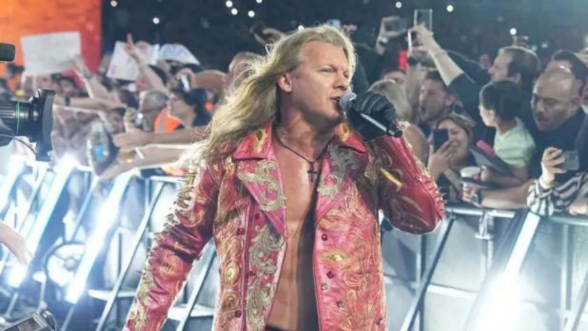 Chris Jericho got some pointers for his AEW All In entrance