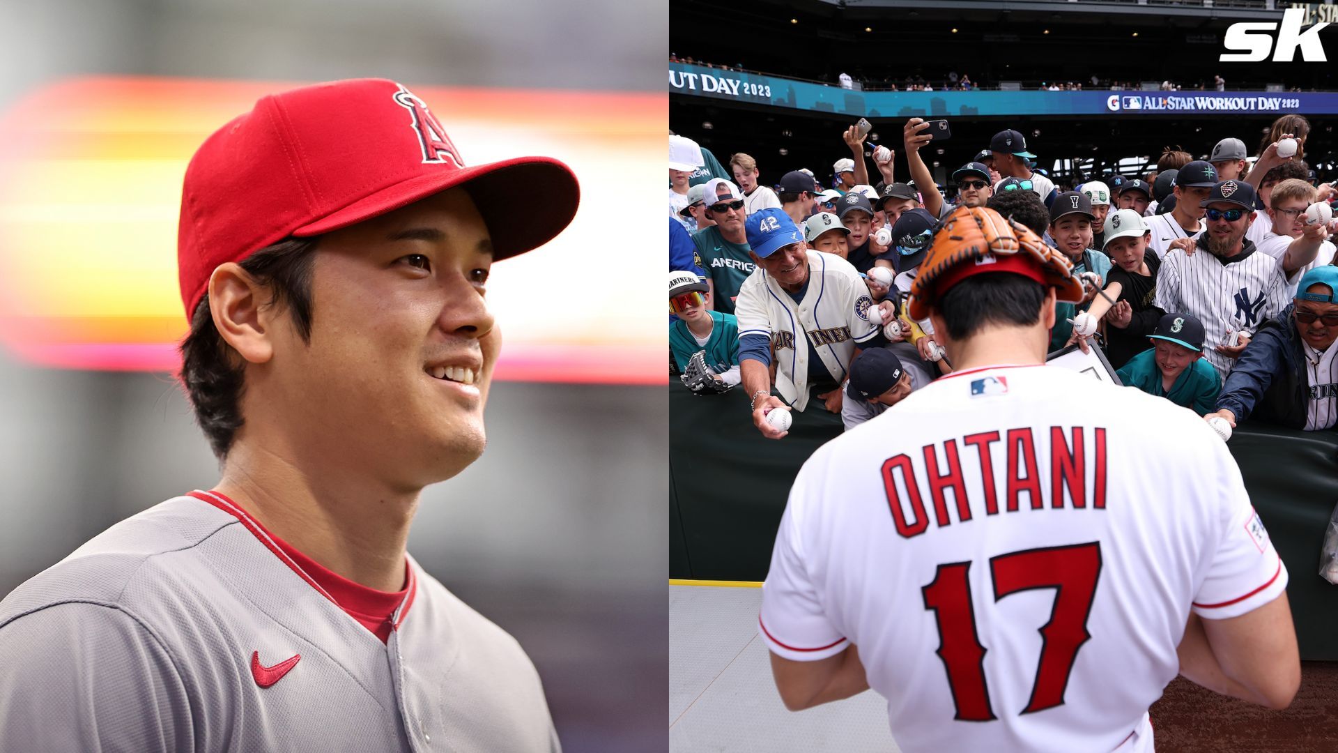 Shohei Ohtani's locker at Angel Stadium cleared out; will miss the