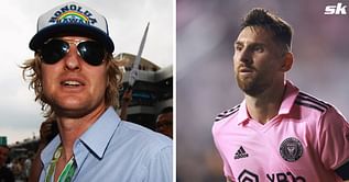 "I'm excited like a little kid on Christmas" - Owen Wilson says Lionel Messi is his favorite footballer and he finally watches him live