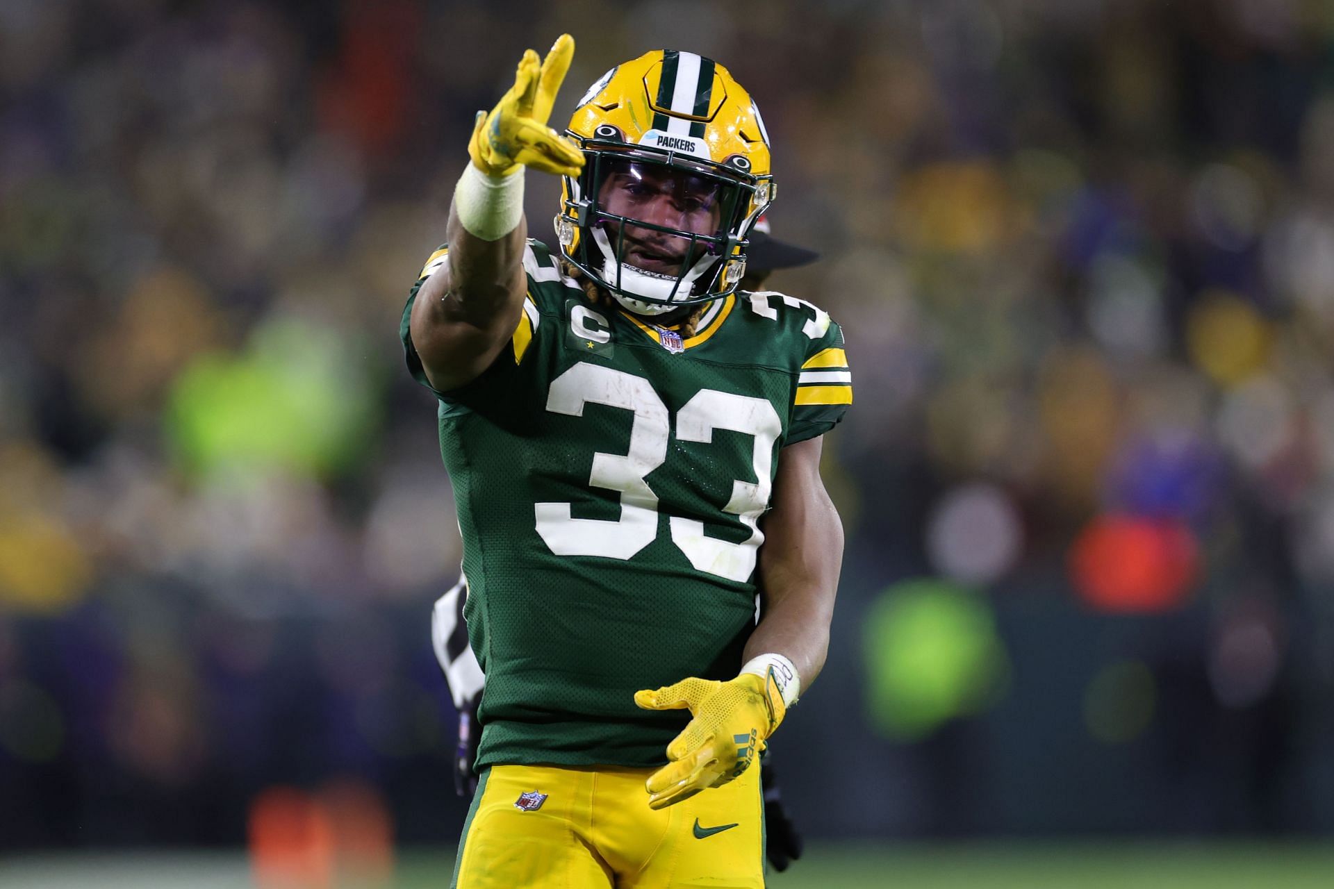 Green Bay Packers RB Aaron Jones