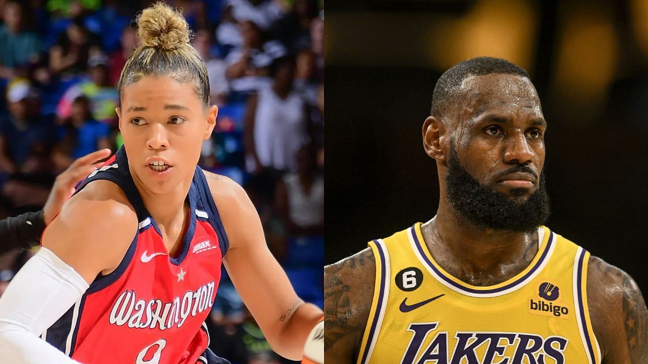NBA superstar praised LeBron James praised Washington Mystics guard Natasha Cloud for her Game 2 performance against the New York Liberty.