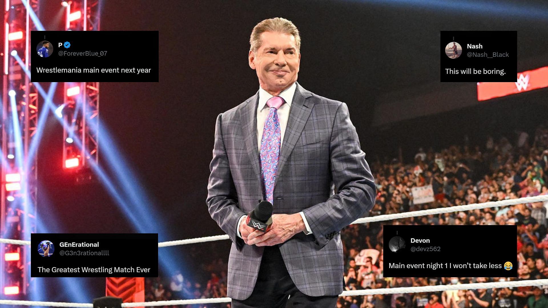 Vince McMahon is the Executive Chairman of the company!