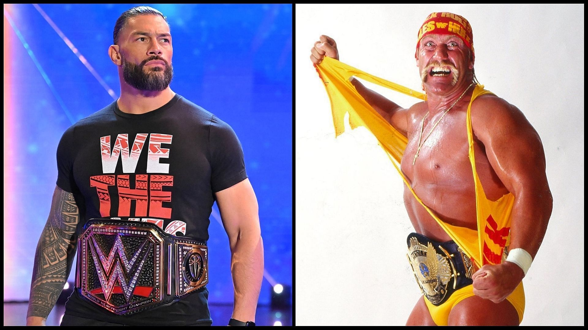 How long did hulk discount hogan hold the wwe title