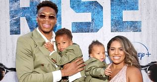 Giannis Antetokounmpo enters new chapter with baby girl on the way as big brothers Liam and Maverick set for duty