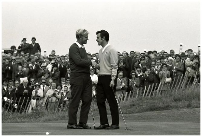 The Ryder Cup's enduring spirit of sportsmanship: Recalling the iconic 1969 'concession' moment ft. Jack Nicklaus and Tony Jacklin