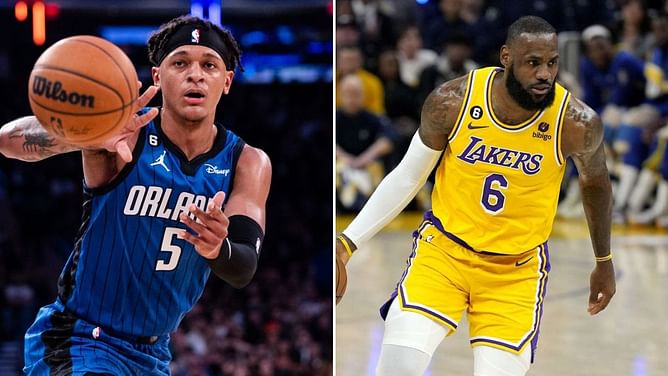 "He's really in control": Paolo Banchero marvels at LeBron James' aura, basketball IQ and the ease with which he plays