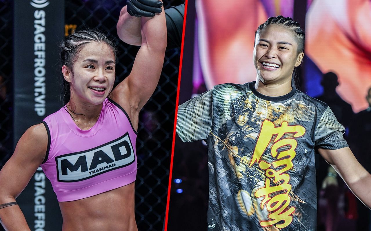 Ham Seo Hee (L) and Stamp (R) | Photo by ONE Championship