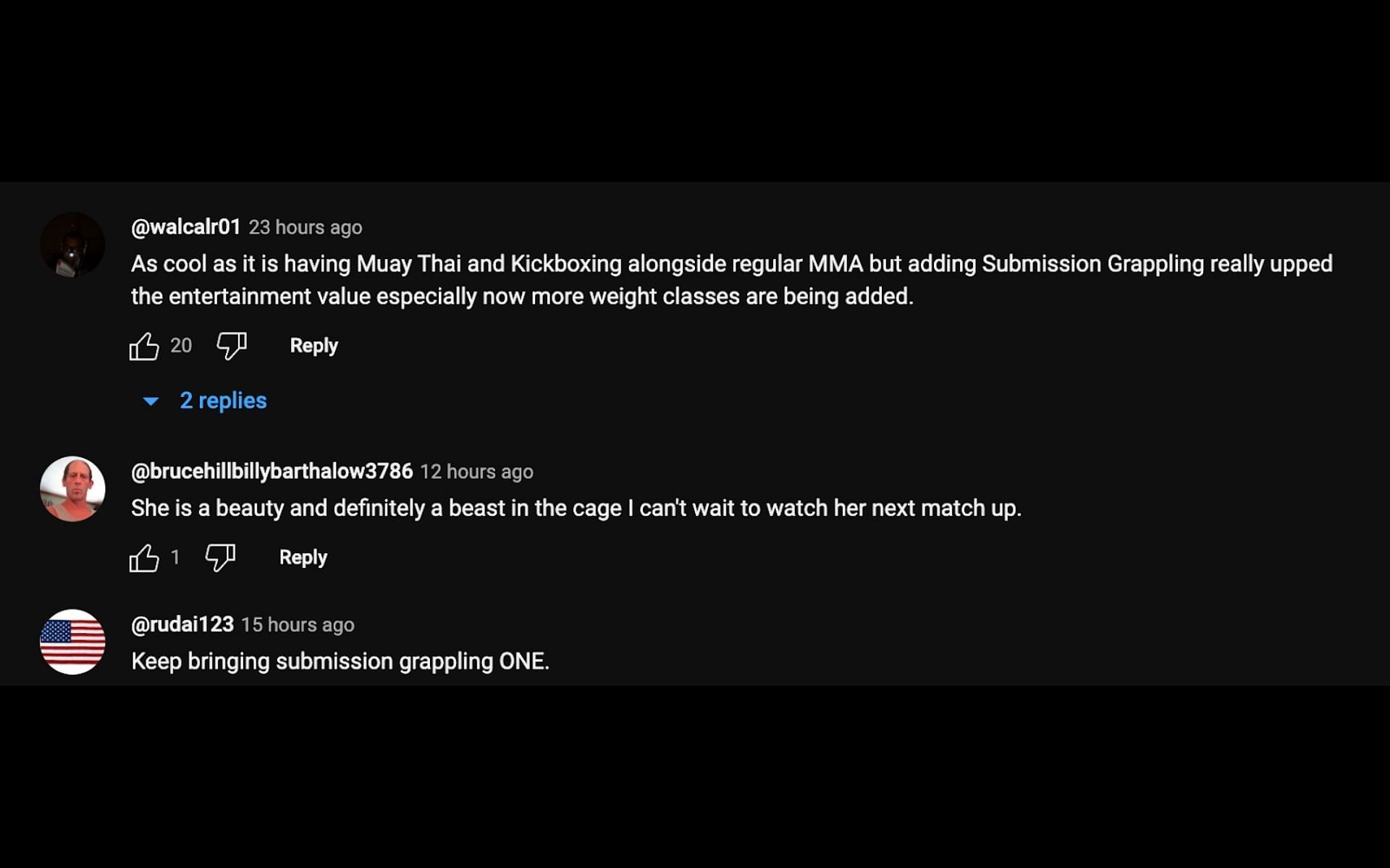 Comments on the video