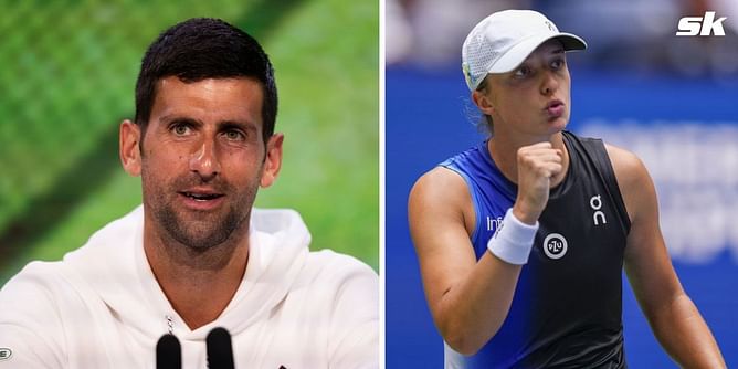 "This is so nice" - Iga Swiatek thanks Novak Djokovic for his praise of her 'champion mindset' at US Open 2023