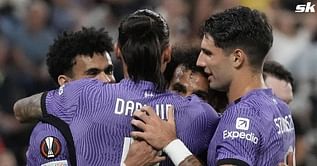 "I’m happy that I only face them in training!” - Liverpool star makes hilarious claim about 'scary' Reds attack after win over LASK