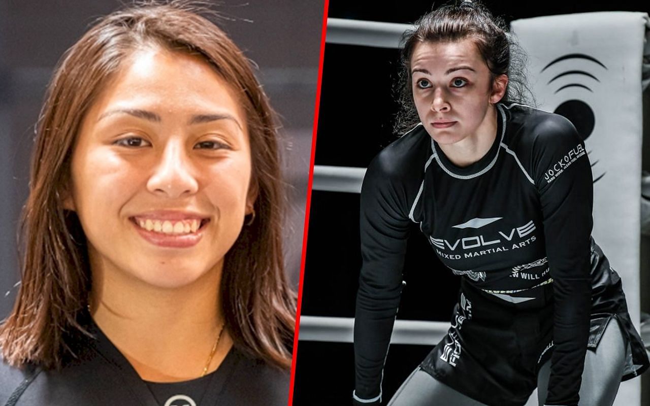 Jessa Khan (L) / Danielle Kelly (R) -- Photo by ONE Championship