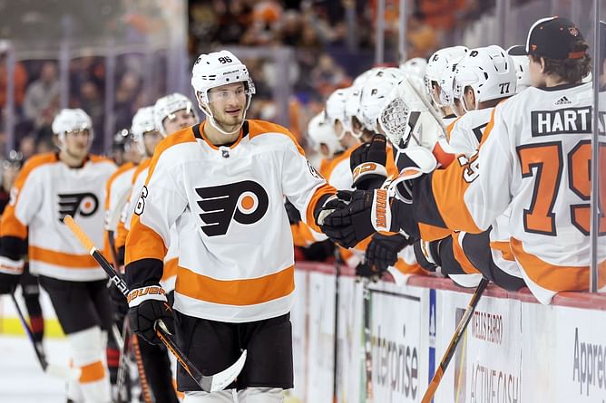 Philadelphia Flyers' projected line combinations for 2023/24 NHL season