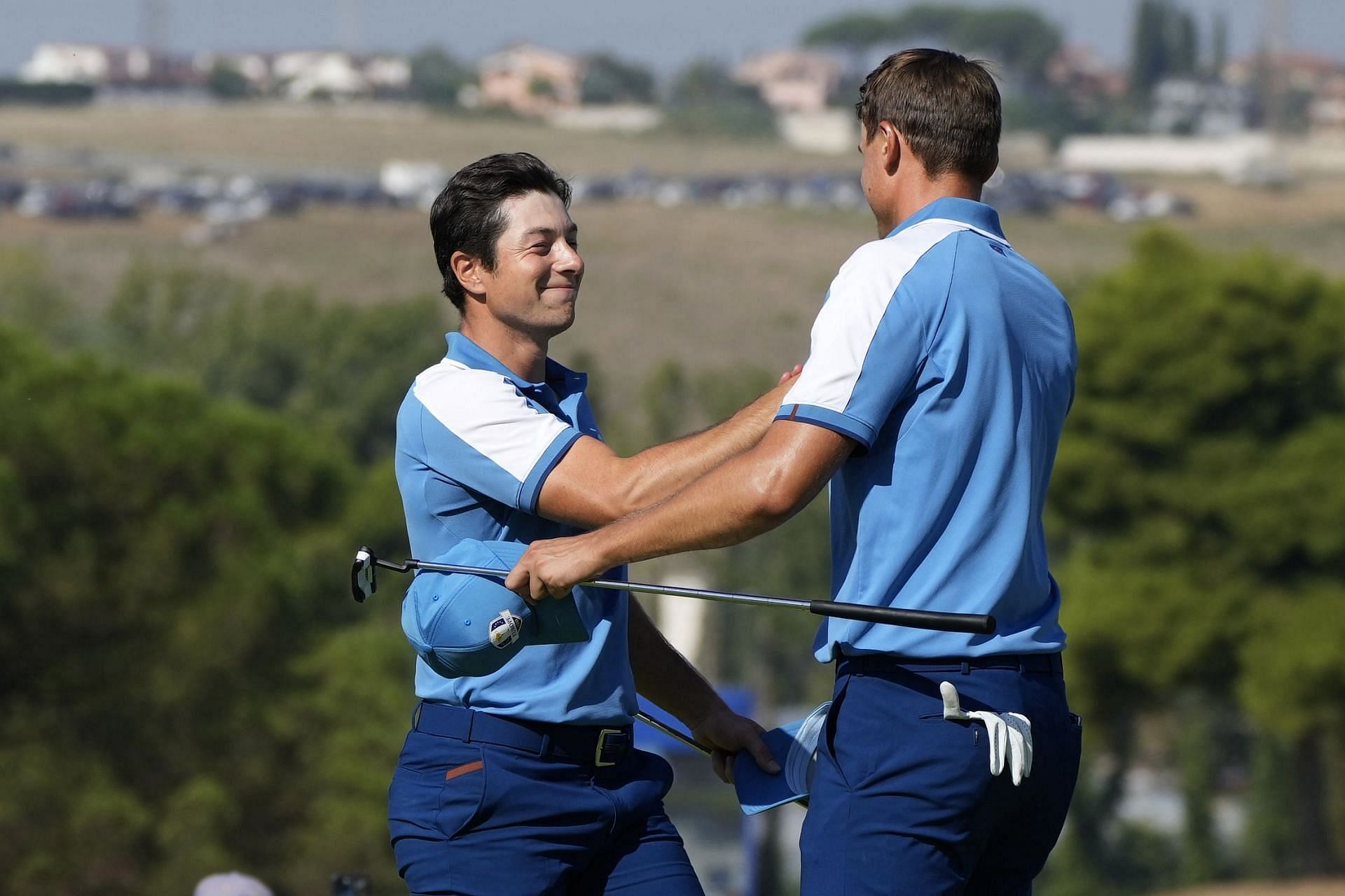 Viktor Hovland and Ludvig Aberg