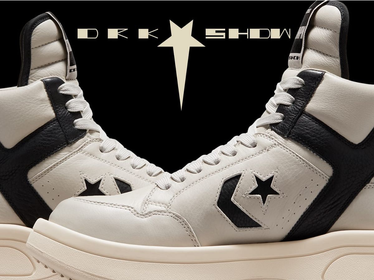 Converse x DRKSHDW &quot;Turbowpn&quot; sneaker collection (Image via Converse)