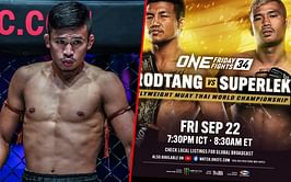 Superlek reveals he has long sought super fight: “I have had an eye on Rodtang”