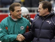 Nick Saban and Bill Belichick in 2005-06