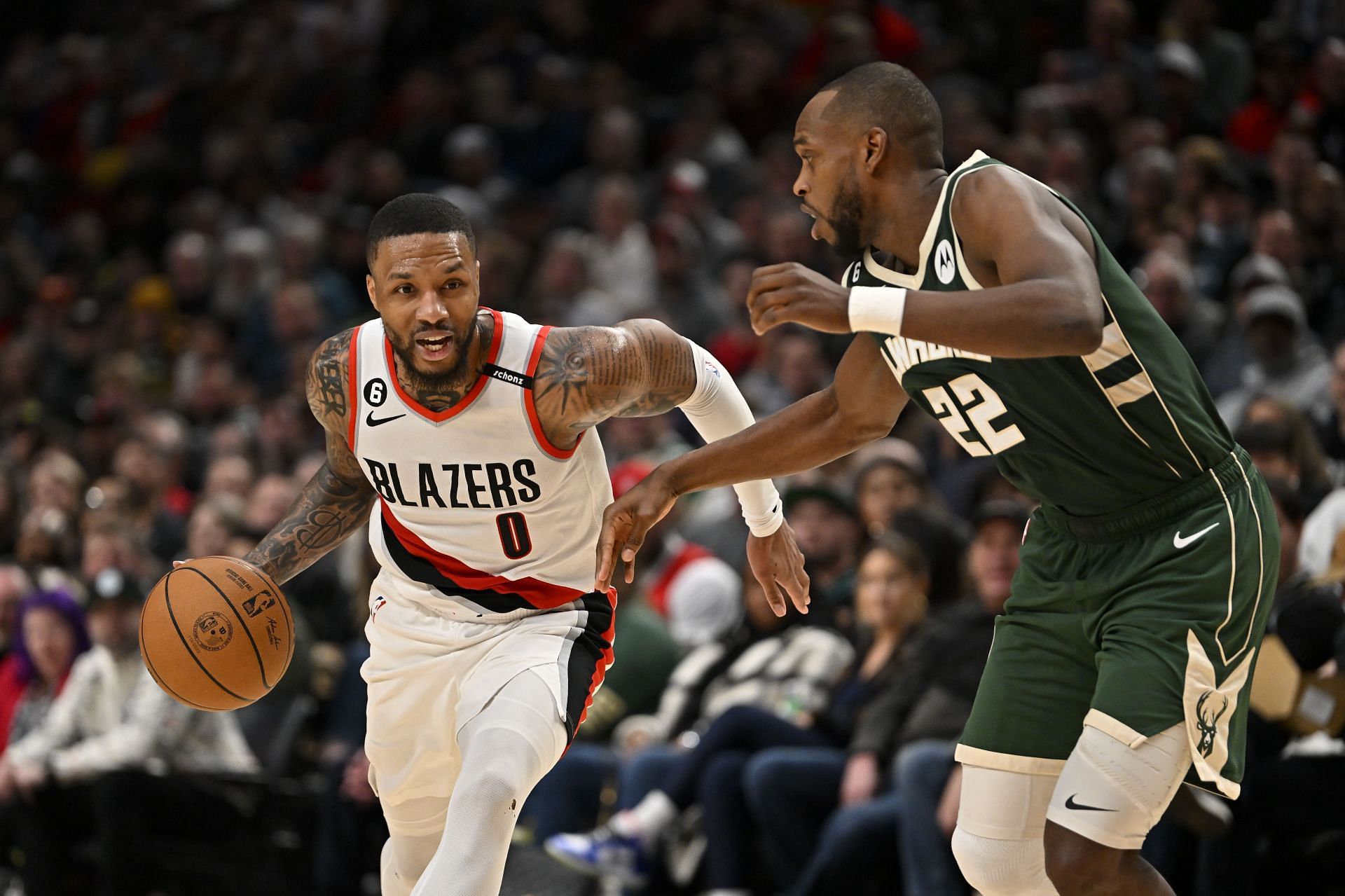 Milwaukee Bucks v Portland Trail Blazers