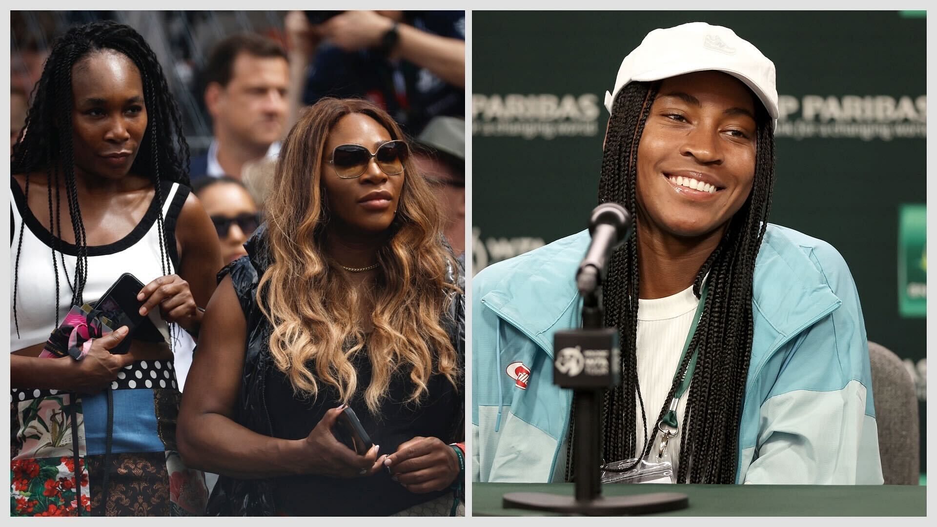 Coco Gauff credits Venus, Serena Williams 