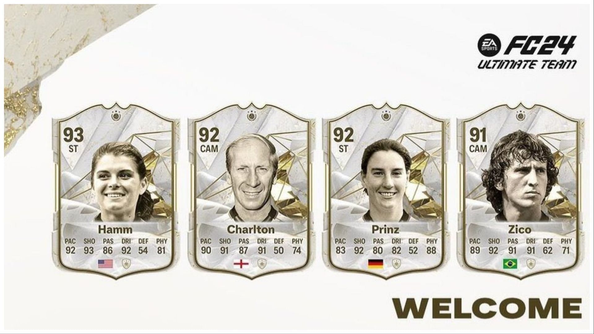 New Icons have been added to EA FC 24 (Images via EA Sports)