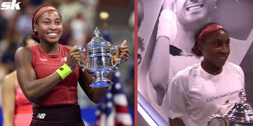 From Call me Coco to Call me Champion, Coco Gauff & team rock custom T- shirts following her maiden Grand Slam win at US Open 2023