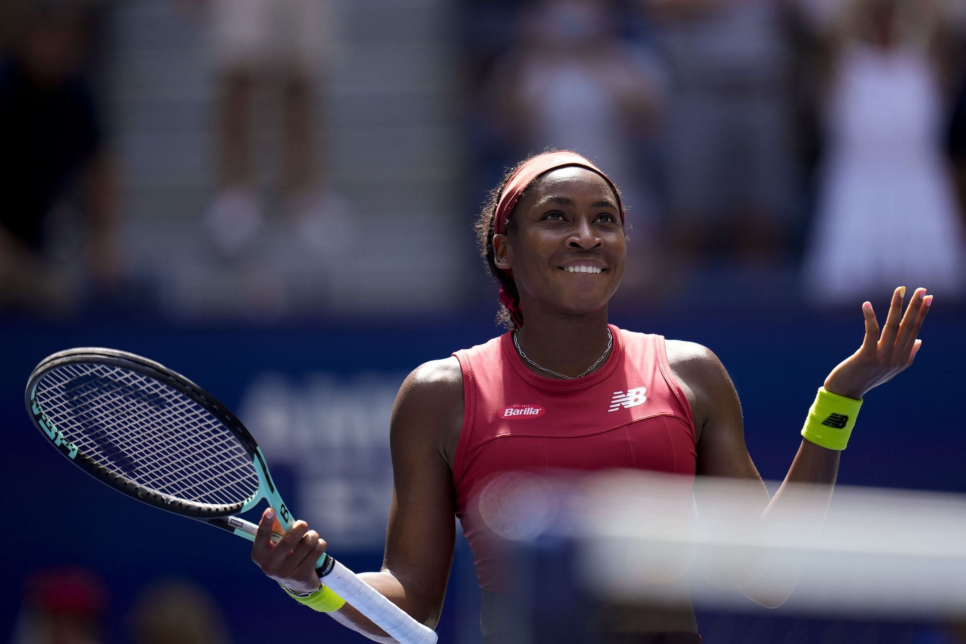 Coco Gauff at the 2023 US Open.