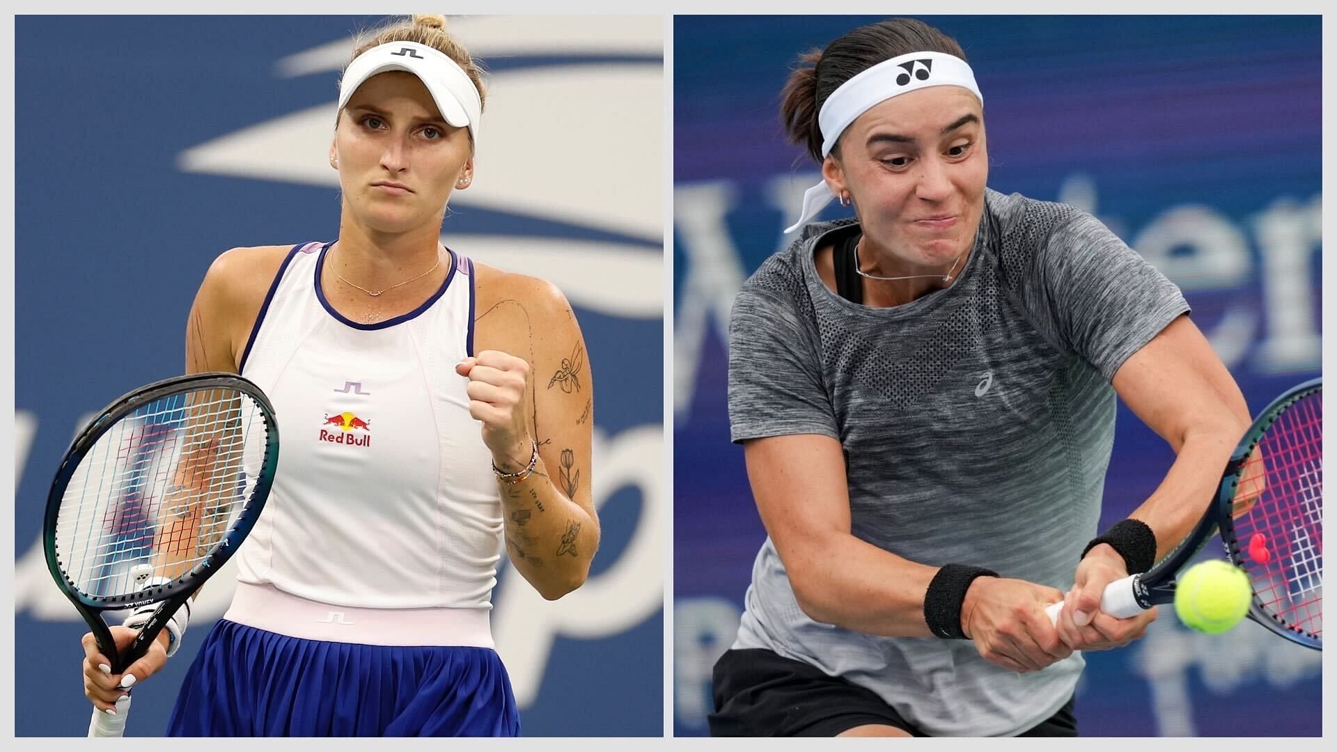 Marketa Vondrousova vs Anhelina Kalinina is one of the first-round matches at the 2023 China Open.