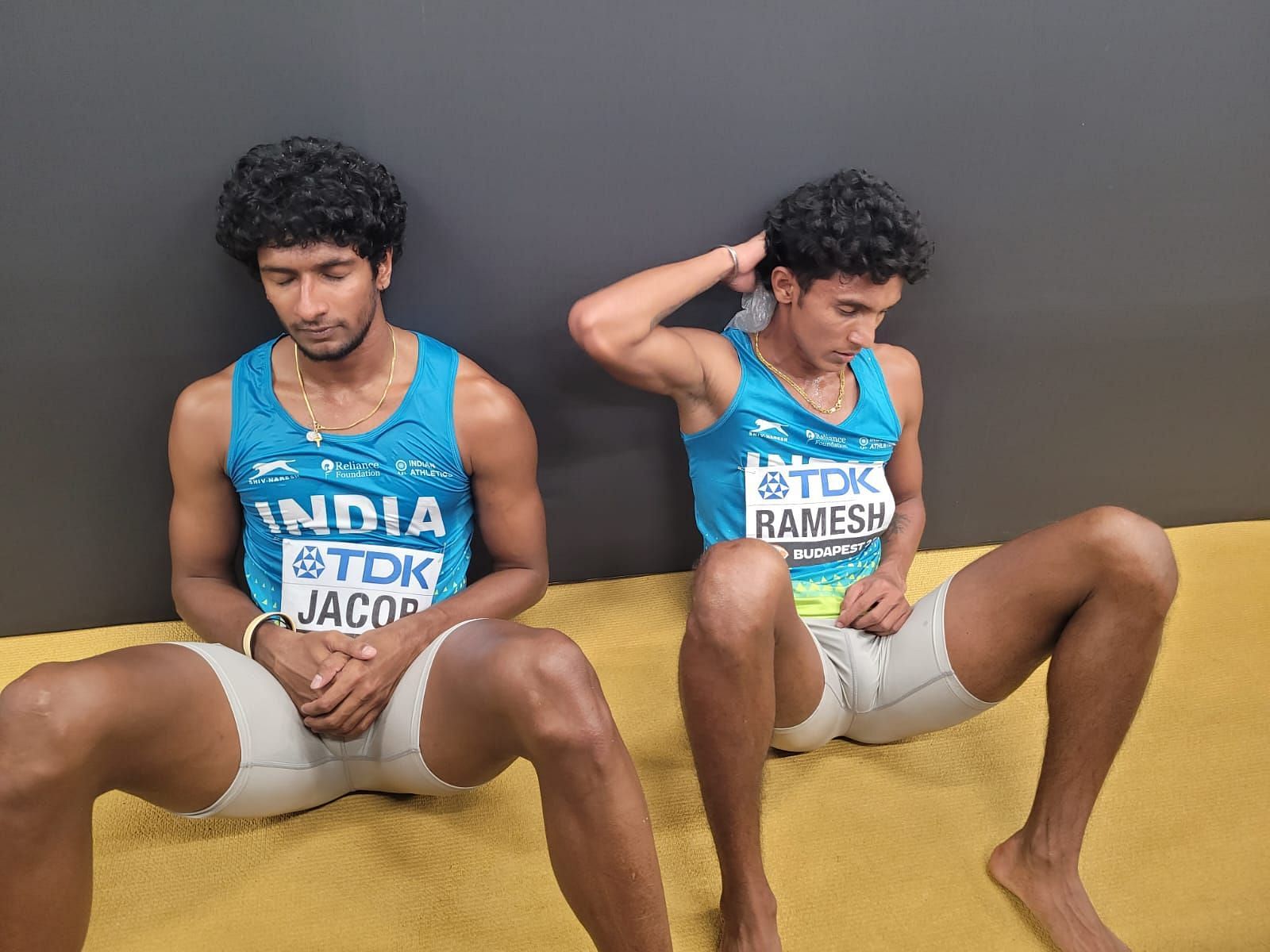 India relay team. Courtesy: Twitter
